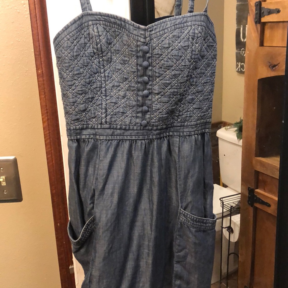 Denim dress, size 4